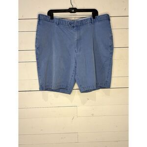 Peter Millar Lot of 2 Shorts Size 42 100% Pima Cotton Washed Flat Front 9" Men's